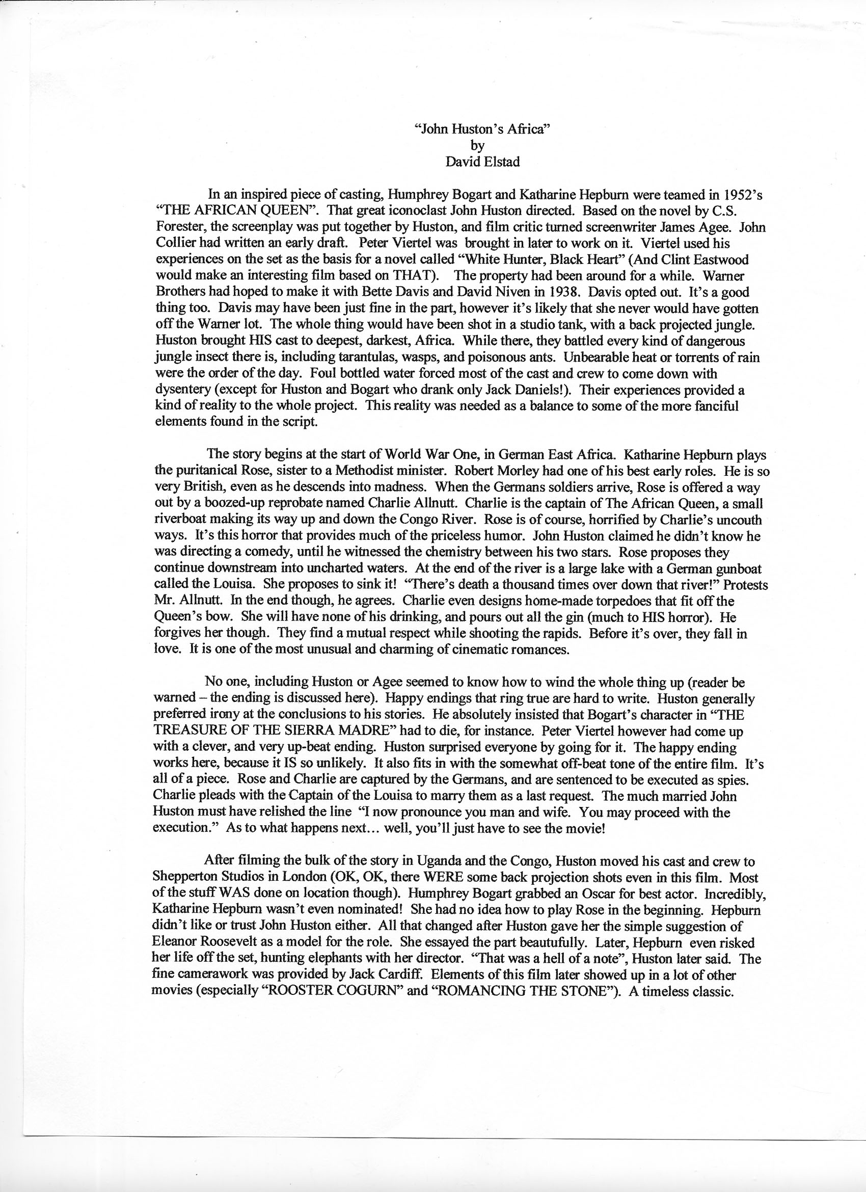 5 Page Essay Example